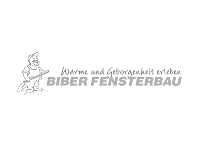 STILAGENT Werbeagentur aus Amberg: Kundenlogo Biber Fensterbau aus Pfaffenhofen a.d. Ilm