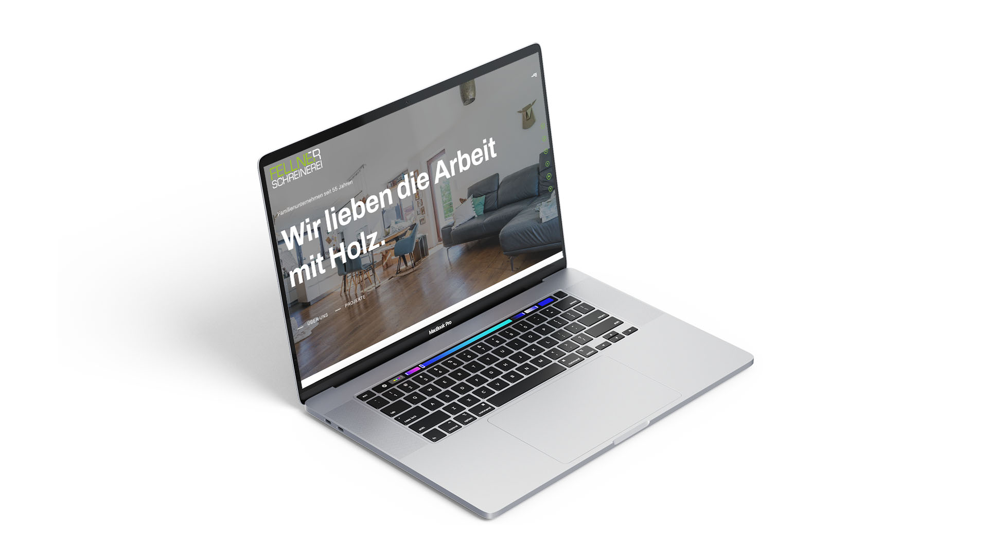 Responsive Webdesign für die Schreinerei Fellner aus Massenricht